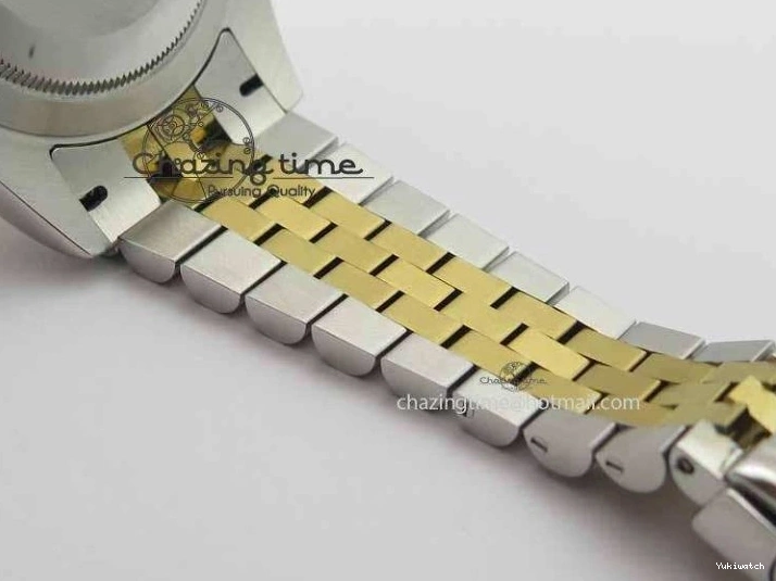 Dial Bracelet Maker II Jubilee SS 41mm Best Edition Diam YG A2813 Gray On BP DateJust 0224